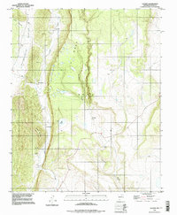 Lucero 1994 topographic map thumbnail