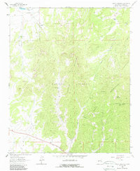 Madre Mountain 1964 topographic map thumbnail