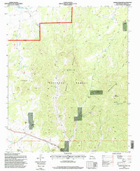 Madre Mountain 1995 topographic map thumbnail