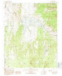 Madrid 1990 topographic map thumbnail