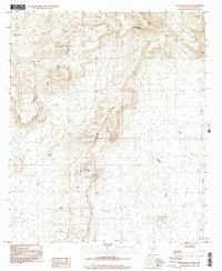 Magdalena Peak 1996 topographic map thumbnail