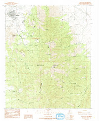 Magdalena 1985 topographic map thumbnail