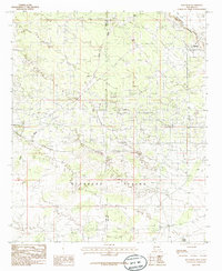 Maljamar 1985 topographic map thumbnail