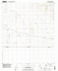 Malpais Hill 1996 topographic map thumbnail
