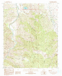 Mangas Springs 1990 topographic map thumbnail
