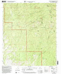 Maverick Mountain 1999 topographic map thumbnail