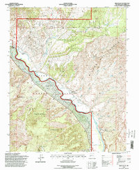 Medanales 1995 topographic map thumbnail