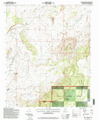 Mesa Cortada 1995 topographic map thumbnail