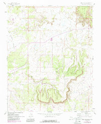 Mesa Portales 1961 topographic map thumbnail