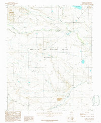 Miami NE 1987 topographic map thumbnail