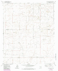 Milnesand SW 1972 topographic map thumbnail
