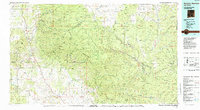 Mogollon Mountains topographic map thumbnail