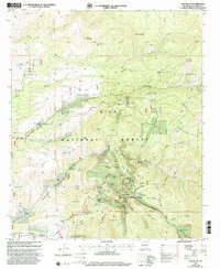 Mogollon 1999 topographic map thumbnail