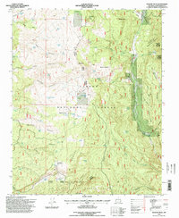 Mogote Peak 1995 topographic map thumbnail