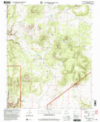 Montoso Peak 2002 topographic map thumbnail