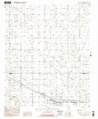 Moriarty North 1986 topographic map thumbnail