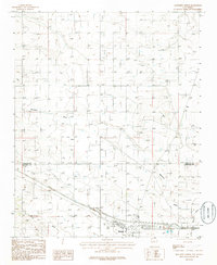 Moriarty North 1986 topographic map thumbnail