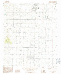 Moriarty South 1986 topographic map thumbnail