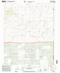 Moses 1998 topographic map thumbnail