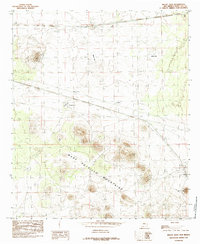 Mount Aden 1985 topographic map thumbnail