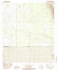 Mount Riley SE 1985 topographic map thumbnail