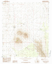 Mount Riley 1985 topographic map thumbnail