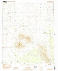 Mount Riley 1996 topographic map thumbnail