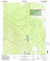 Mount Sedgwick 1995 topographic map thumbnail