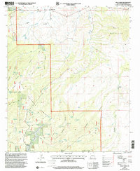 Mule Creek 1999 topographic map thumbnail