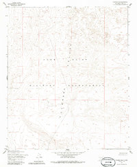 Newman NE 1955 topographic map thumbnail