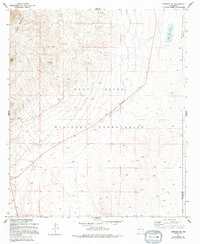 Newman NW 1955 topographic map thumbnail