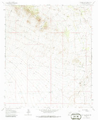 Ninetysix Ranch 1962 topographic map thumbnail