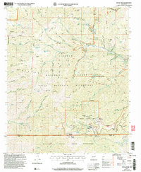 Nogal Peak 2004 topographic map thumbnail