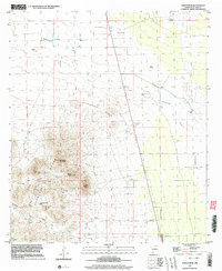 North Peak 1996 topographic map thumbnail