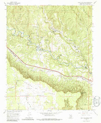North San Ysidro 1966 topographic map thumbnail