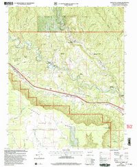 North San Ysidro 2002 topographic map thumbnail