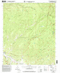 North Star Mesa 1999 topographic map preview