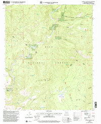 O Block Canyon 1999 topographic map thumbnail