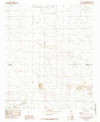Oasis State Park 1985 topographic map thumbnail