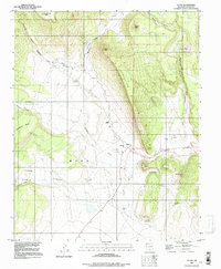 Ocate 1994 topographic map thumbnail