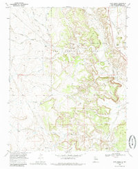 Ojito Spring 1969 topographic map thumbnail