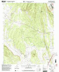 Ojitos Frios 2002 topographic map thumbnail