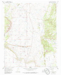 Ojo Hedionda 1966 topographic map thumbnail