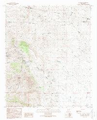 Ok Canyon 1989 topographic map thumbnail