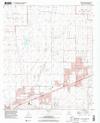 Organ Peak NW 1996 topographic map thumbnail