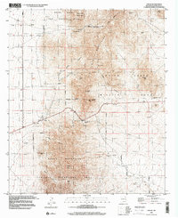 Organ 1996 topographic map thumbnail