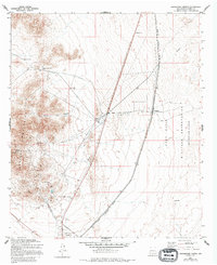 Orogrande North 1955 topographic map preview