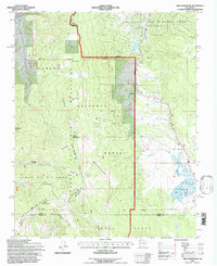 Osha Mountain 1995 topographic map thumbnail