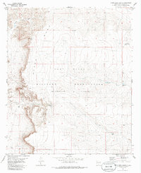 Otero Mesa South 1979 topographic map thumbnail