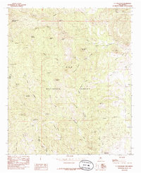 P A Mountain 1985 topographic map thumbnail